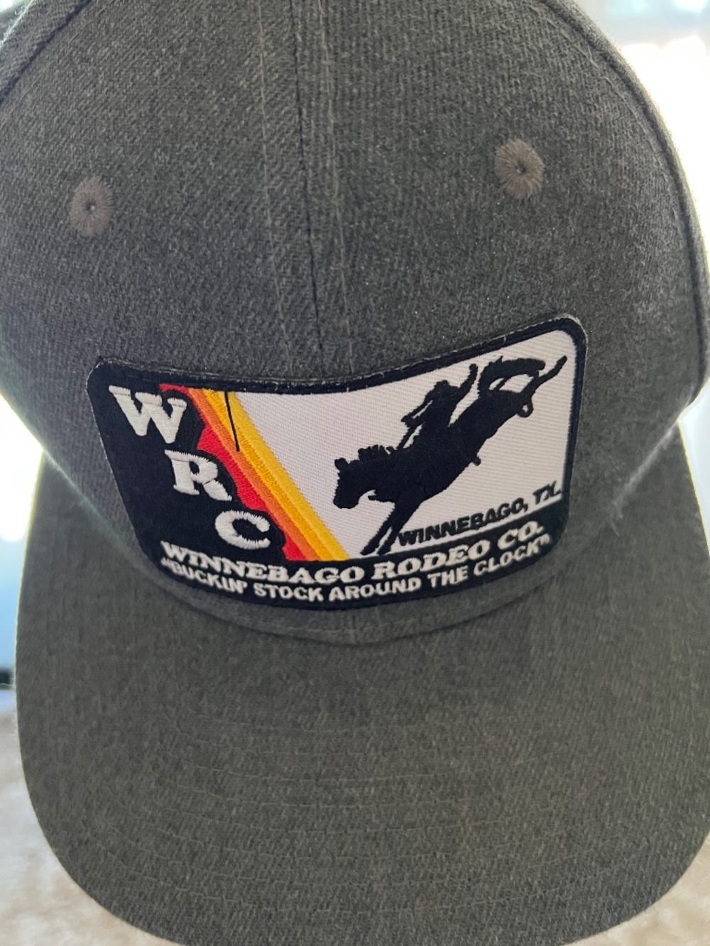 Rodeo Time Dale Brisby Winnebago Rodeo Co. hat